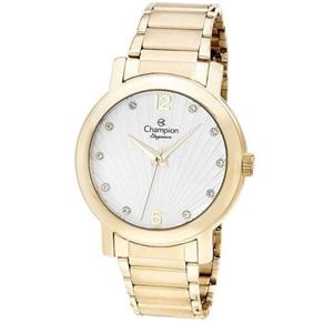 Relógio Champion Feminino - Cn25869h Casual Dourado