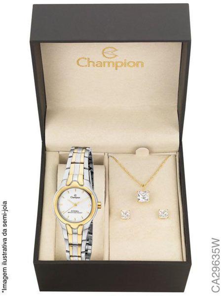 Relogio Champion Feminino com Conjunto CA29635W