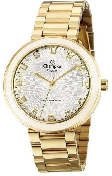 Relógio Champion Feminino Crystal Dourado Cn29972h - Cod 30017497