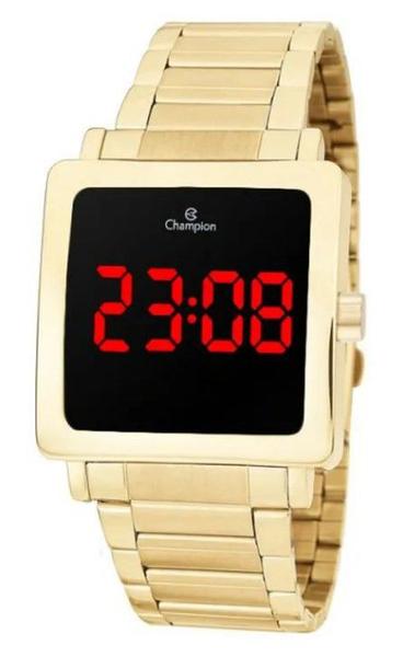 Relógio Champion Feminino Digital Dourado Ch40197h - Cod 30029402