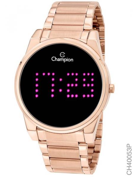 Relógio Champion Feminino Digital Dourado Rosé CH40053P