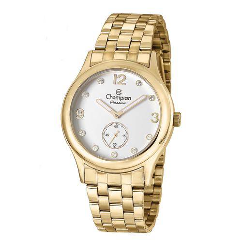 Relogio Champion Feminino Dourado Ch38226n