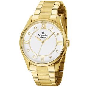 Relógio Champion Feminino Dourado Cn25038h