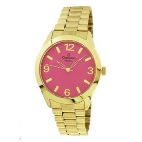 Relogio Champion Feminino Dourado Cn25216J