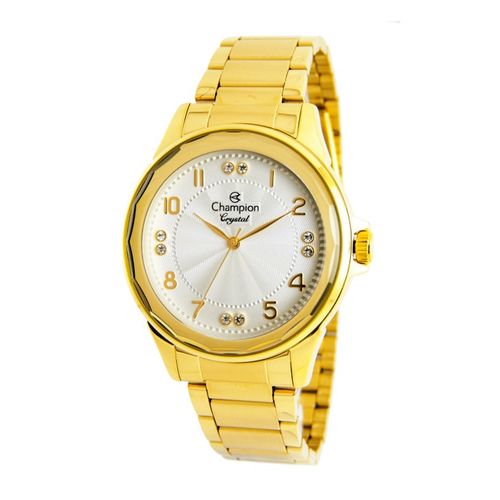 Relogio Champion Feminino Dourado Cn25609h