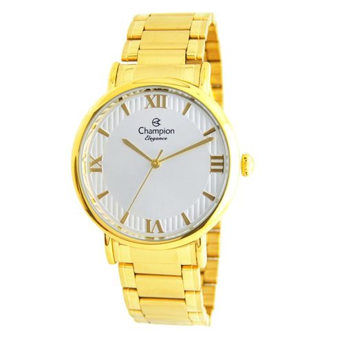 Relogio Champion Feminino Dourado Cn25618h