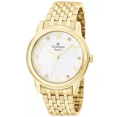 Relógio Champion Feminino Dourado Cn26779h