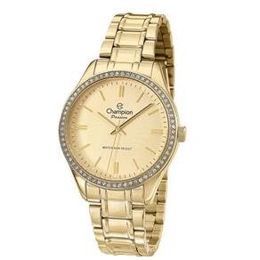 Relogio Champion Feminino Dourado Cn29856X