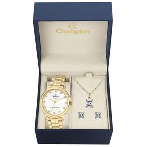 Relógio Champion Feminino Dourado Cn29874w