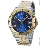 Relógio Champion Feminino Dourado E Prata Fdo Azul Ca31195a