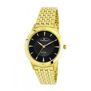 Relogio Champion Feminino Dourado e Preto Ca21697U