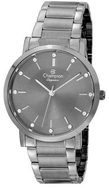 Relógio Champion Feminino Elegance Cinza Cn25627c - Cod 30029159