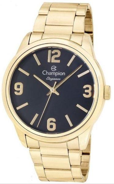 Relógio Champion Feminino Elegance Dourado Caixa Preta Cn27232p - Cod 30029173