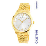 Relógio Champion Feminino Elegance Dourado Cn25770h