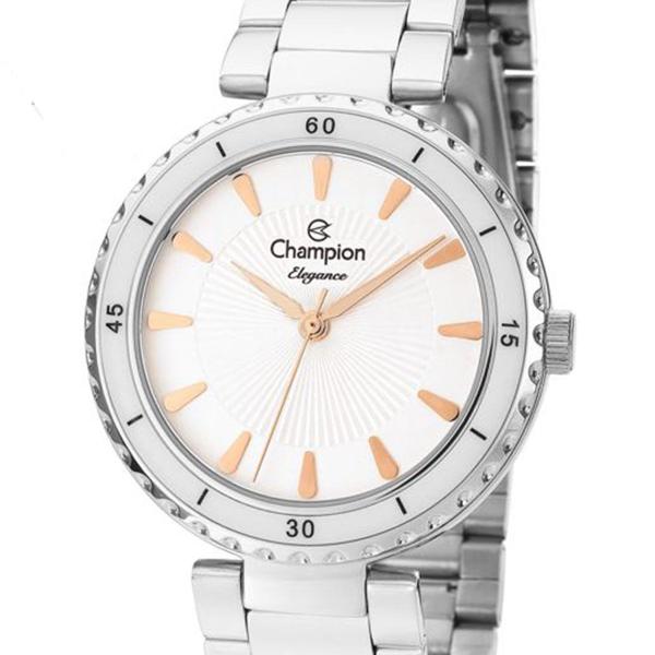 Relógio Champion Feminino Elegance Prateado CN27438Q