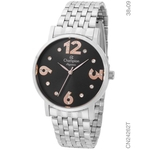 Relogio Champion Feminino Grafite Elegance CN24262T