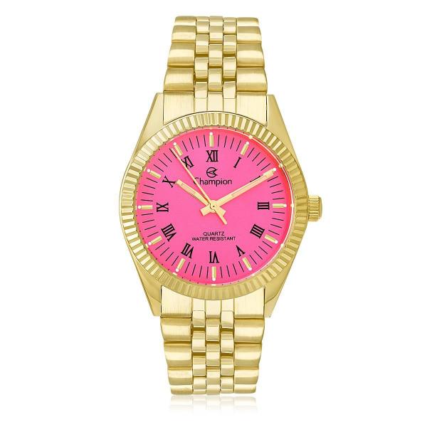 Relogio Champion Feminino Passion Dourado Ch24777L