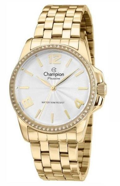 Relógio Champion Feminino Passion Dourado Cn29801h - Cod 30017491