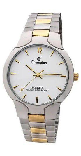 Relógio Champion Feminino Prata com Dourado Ca20072b - Cod 30017463