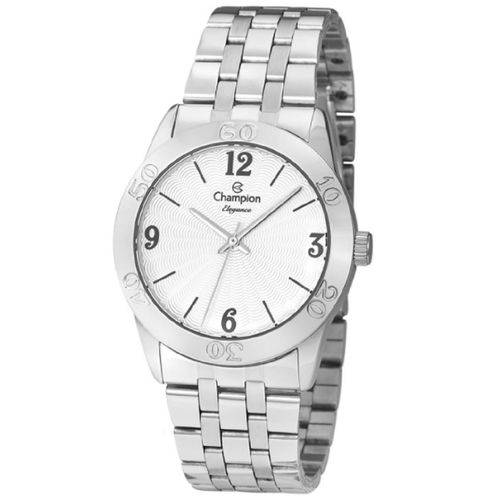 Relógio Champion Feminino Prata Elegance Cn25001q