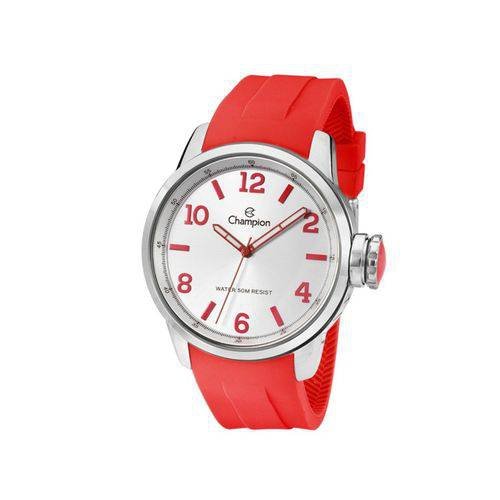 Relógio Champion Feminino Pulseira Silicone 5 Atm Cn29758v