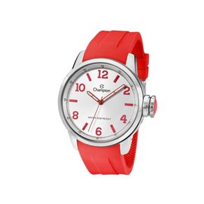 Relógio Champion Feminino Pulseira Silicone 5 Atm Cn29758v