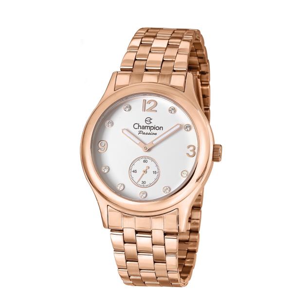 Relogio Champion Feminino Rose CH38226E