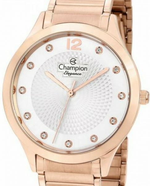 Relogio Champion Feminino Rose Cn25903z