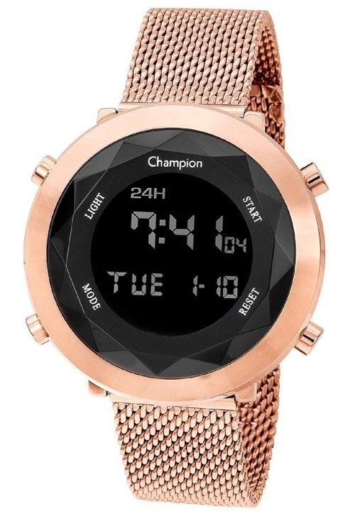 Relogio Champion Feminino Rose Gold Ch48028p