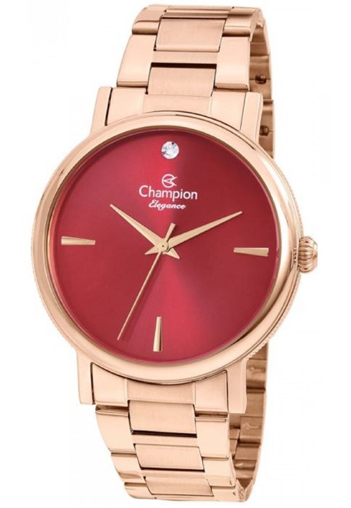 Relógio Champion Feminino Rose Gold - Cn25896i