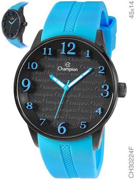 Relógio Champion Feminino Silicone Azul Ch30224f