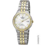 Relógio Champion Feminino Steel Ca20527s Prata e Dourado