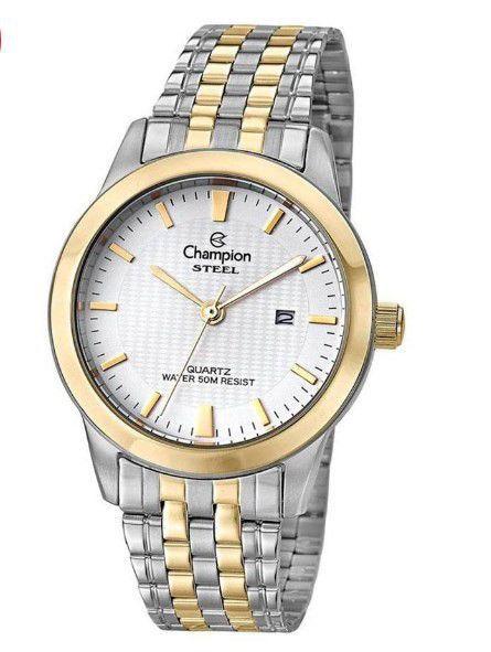 Relógio Champion Feminino Steel Prata com Dourado Ca21302b - Cod 30017465