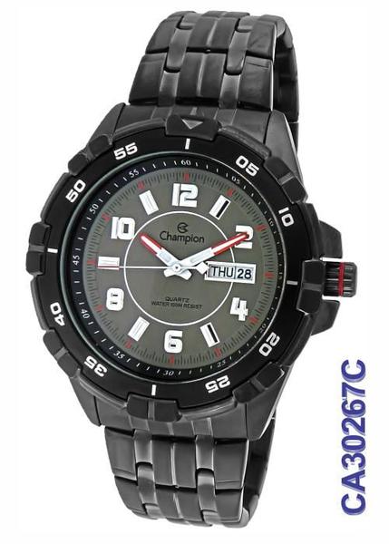 Relogio Champion Masculino Black CA30267C