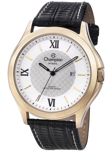 Relógio Champion Masculino Ca21179b Dourado Preto