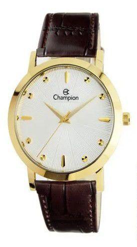 Relógio Champion Masculino Pulseira de Couro Cn20622b - Cod 30029147