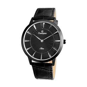 Relógio Champion Masculino Ref: Ca21740d Slim Black