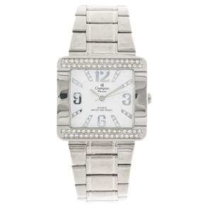 Relógio Champion Passion Feminino Cn29105Q Strass Prata