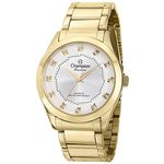 Relógio Champion Passion Feminino Dourado Brilho CH24759H