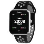 Relógio CHAMPION Smartwatch prata/preto CH50006C