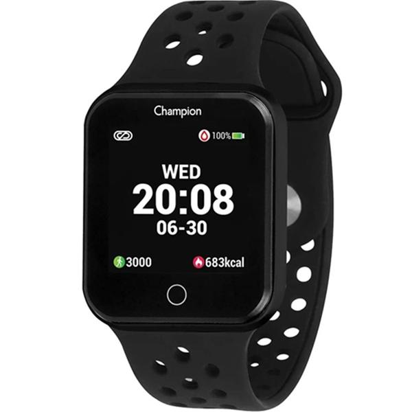 Relogio Champion Smartwatch Preto Ch50006p