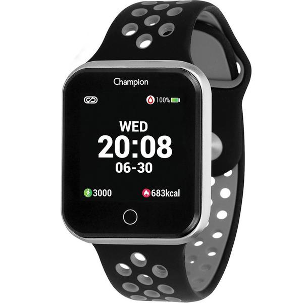 Relógio Champion Smartwatch Preto e Dourado CH50006U