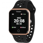 Relógio Champion Smartwatch Preto e Rose CH50006Z