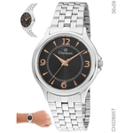 Relógio Champion Social CH22895T Quartz Prata