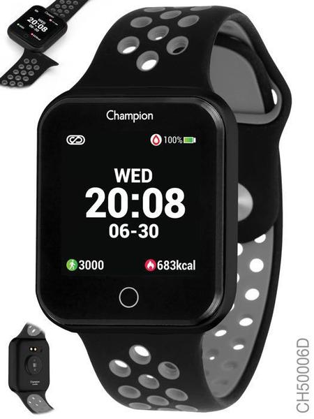 Relogio Champion Unissex Smartwatch Digital CH50006D