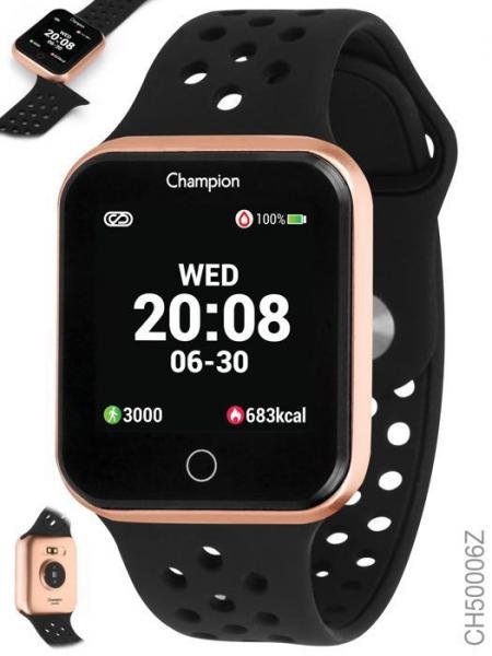 Relogio Champion Unissex Smartwatch Digital Rose CH50006Z