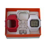 Relógio Champion Yot Cp40180x Branco Vermelho