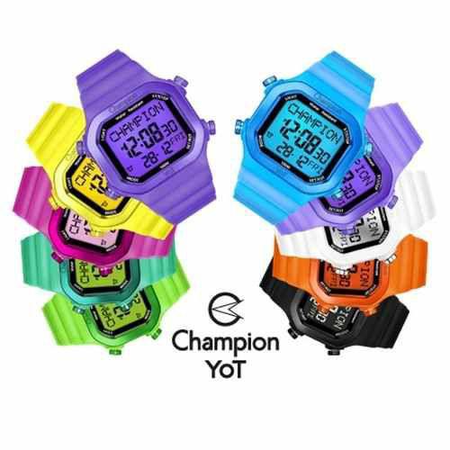 Relógio Champion Yot Unissex Troca Pulseira Vermelho Transparente Cp40180x-81996