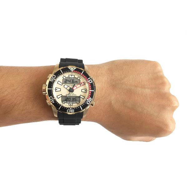 Relógio Citizen Aqualand Caixa de 46 MM Pulseira em Borracha