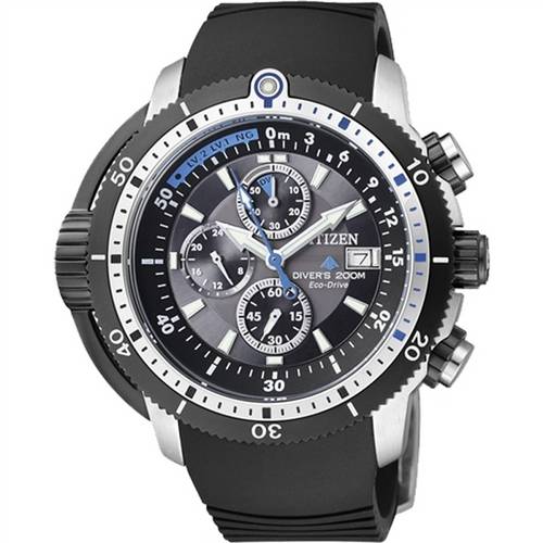 Relógio Citizen Aqualand Promaster Eco-Drive Analógico Masculino Bj2120-07e - Tz30722d